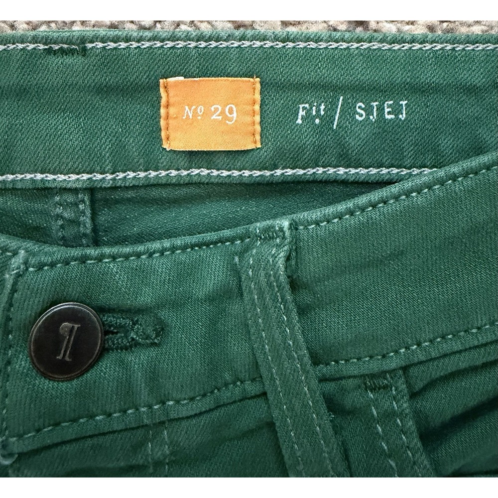 Anthropologie Pilcro & the Letterpress Women's Jeans Green Stet Pants Sz 29 - Picture 5 of 9
